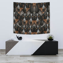 Load image into Gallery viewer, Bluetick Coonhound Dog In Lots Print Tapestry-Free Shipping