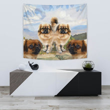 Load image into Gallery viewer, Amazing Tibetan Spaniel Print Tapestry-Free Shipping