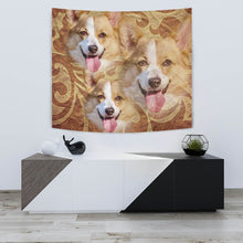 Load image into Gallery viewer, Amazing Pembroke Welsh Corgi Print Tapestry-Free Shipping
