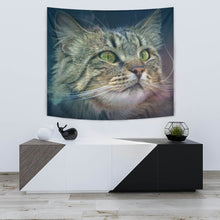 Load image into Gallery viewer, Amazing Norwegian Forest Cat Print Tapestry-Free Shipping
