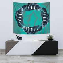 Load image into Gallery viewer, African Cichlid Fish Print Tapestry-Free Shipping