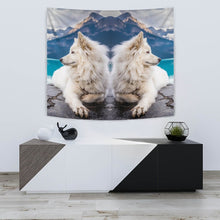 Load image into Gallery viewer, Amazing Samoyed Dog Print Tapestry-Free Shipping
