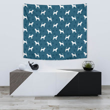 Load image into Gallery viewer, Bloodhound Dog Paws Pattern Print Tapestry-Free Shipping