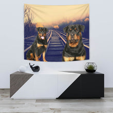 Load image into Gallery viewer, Amazing Rottweiler Dog Print Tapestry-Free Shipping