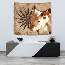 Load image into Gallery viewer, Amazing Hereford Cattle Print Tapestry-Free Shipping