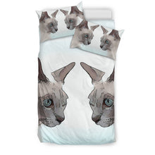 Load image into Gallery viewer, Amazing Tonkinese cat Print Bedding Set-Free Shipping