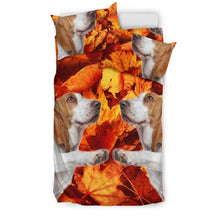 Load image into Gallery viewer, Basset Hound Print Bedding Set- Free Shipping