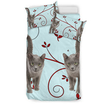 Load image into Gallery viewer, Amazing Korat Cat Print Bedding Set-Free Shipping