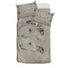 Load image into Gallery viewer, Amazing Whippet Dog Print Bedding Set-Free Shipping