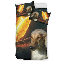 Load image into Gallery viewer, Amazing Afghan Hound Dog Print Bedding Set-Free Shipping