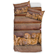 Load image into Gallery viewer, Bordeaux Mastiff Print Bedding Set- Free Shipping