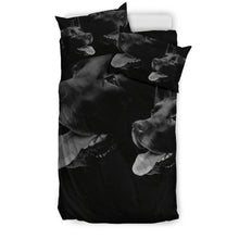 Load image into Gallery viewer, Amazing Black Labrador Dog Print Bedding Set-Free Shipping