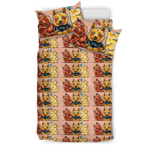 Load image into Gallery viewer, Australian Terrier Dog Art Print Bedding Sets- Free Shipping