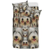 Load image into Gallery viewer, Bearded Collie In Lots Print Bedding Sets-Free Shipping
