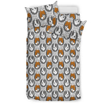 Load image into Gallery viewer, American Staffordshire Terrier Dog Pattern Print Bedding Set- Free Shipping