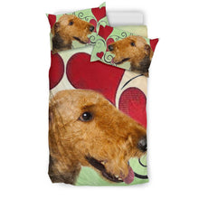Load image into Gallery viewer, Airedale Terrier Love Print Bedding Sets-Free Shipping
