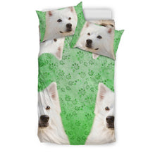 Load image into Gallery viewer, Amazing American Eskimo Dog Print Bedding Set-Free Shipping