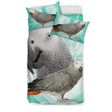 Load image into Gallery viewer, African Grey Parrot Print Bedding Sets-Free Shipping