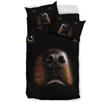 Load image into Gallery viewer, Amazing Rottweiler Dog Art Print Bedding Set-Free Shipping