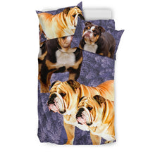 Load image into Gallery viewer, Amazing Bulldog Art Print Bedding Set-Free Shipping