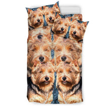 Load image into Gallery viewer, Amazing Norwich Terrier Dog Print Bedding Set-Free Shipping