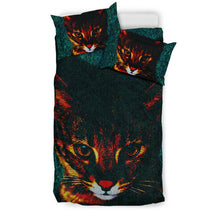 Load image into Gallery viewer, Amazing Savannah Cat  Print Bedding Set-Free Shipping