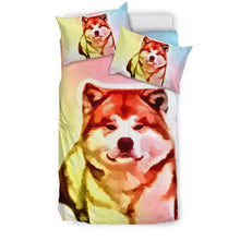 Load image into Gallery viewer, Amazing Colorful Akita Dog Print Bedding Sets-Free Shipping