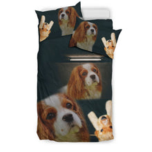 Load image into Gallery viewer, Amazing Cavalier King Charles Spaniel Dogs Print Bedding Sets-Free Shipping