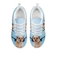 Load image into Gallery viewer, Amazing Two Guns With Border Terrier Print Running Shoes For Women-Free Shipping-For 24 Hours Only
