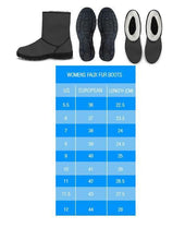 Load image into Gallery viewer, Australian Shepherd Print Faux Fur Boots For Women-Free Shipping