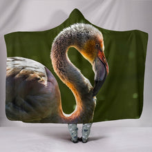 Load image into Gallery viewer, Beautiful Swan Print Hooded Blanket-Free Shipping