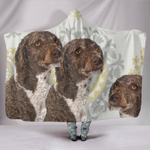 Load image into Gallery viewer, Amazing Spanish Water Dog Print Hooded Blanket-Free Shipping