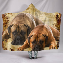 Load image into Gallery viewer, Amazing Bullmastiff Print Hooded Blanket-Free Shipping