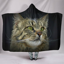 Load image into Gallery viewer, Amazing Norwegian Forest Print Hooded Blanket-Free Shipping