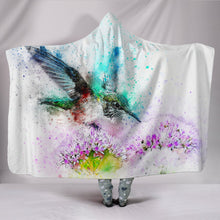 Load image into Gallery viewer, Amazing Bird Painting Print Limited Edition Hooded Blanket-Free Shipping