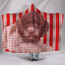 Load image into Gallery viewer, Amazing Lagotto Romagnolo Dog On Red Print Hooded Blanket-Free Shipping