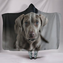 Load image into Gallery viewer, Amazing Weimaraner Dog Print Hooded Blanket-Free Shipping