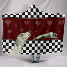 Load image into Gallery viewer, Amazing Whippet Dog Print Hooded Blanket-Free Shipping