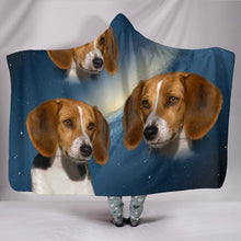 Load image into Gallery viewer, American Foxhound Print Hooded Blanket-Free Shipping