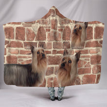 Load image into Gallery viewer, Australian Silky Terrier Print Hooded Blanket-Free Shipping