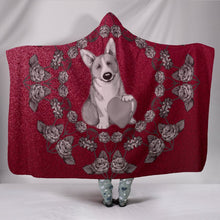 Load image into Gallery viewer, Amazing Pembroke Welsh Corgi Print Hooded Blanket-Free Shipping