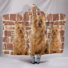 Load image into Gallery viewer, Australian Terrier Print Hooded Blanket-Free Shipping