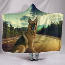 Load image into Gallery viewer, Amazing German Shepherd Print Hooded Blanket-Free Shipping