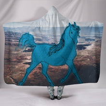 Load image into Gallery viewer, Anglo Arabian Print Hooded Blanket-Free Shipping