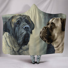 Load image into Gallery viewer, Amazing English Mastiff Dog Print Hooded Blanket-Free Shipping