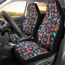 Load image into Gallery viewer, Australian Cattle Dog Floral Print Car Seat Covers-Free Shipping yhtnjyt