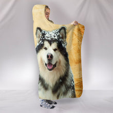 Load image into Gallery viewer, Amazing Alaskan Malamute Print Hooded Blanket-Free Shipping