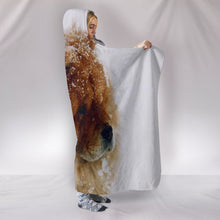 Load image into Gallery viewer, Amazing Chow Chow Dog Print Hooded Blanket-Free Shipping