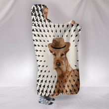 Load image into Gallery viewer, Amazing Irish Terrier Print Hooded Blanket-Free Shipping