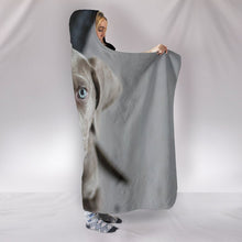 Load image into Gallery viewer, Amazing Weimaraner Dog Print Hooded Blanket-Free Shipping